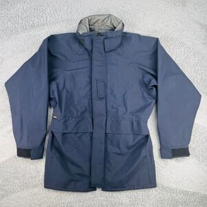 Propper Gore-Tex Waterproof Parka Men's Small Navy Blue Coast Guard‎ Rain Jacket